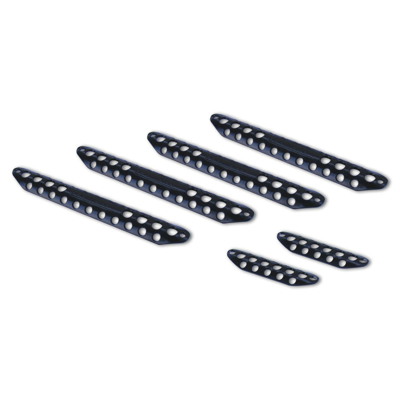 Go Rhino - D30001B - Dominator D3 inOriginal Stylein Step Pads (4 medium + 2 small) - Black