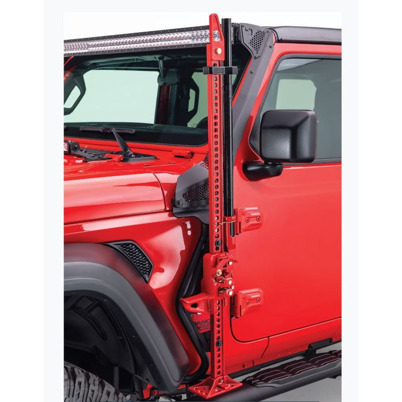Front Driver Side Exterior Jack Mount for Jeep Wrangler JL, JLU & GLADIATOR JT