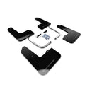 Rally Armor MF57-UR-BLK/GRY - 2019+ Hyundai Veloster Veloster N - Black Mud Flap/Grey Logo