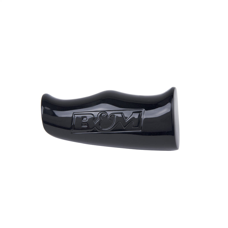 B&M 80642 Universal Shifter T-Handle with B&M Logo Black Plastic SAE Threads