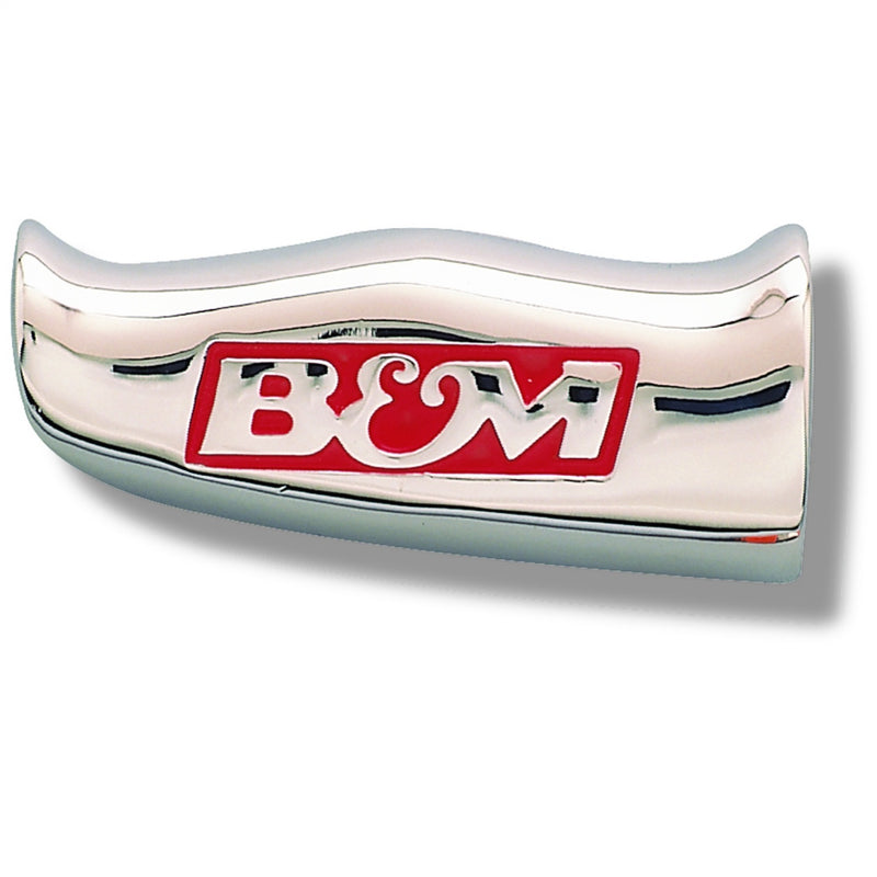 B&M 80643 Universal Shifter T-Handle with B&M Logo Chrome SAE Threads