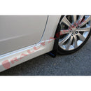 Rally Armor MF6-UR-BLK/BL - 2008-2011 Subaru Impreza Impreza/WRX - Black Mud Flap/Blue Logo