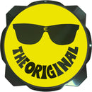 6" Pro6 Gravity Light cover - 50th Anniversary Smiley Face- Yellow / Black KC Logo