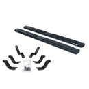 Go Rhino - 686439987T - 6in OE Xtreme Textured Black SideSteps Kit - 87in Long bars + Brackets