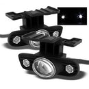 ( Spyder ) - Projector Fog Lights w/Switch - Clear
