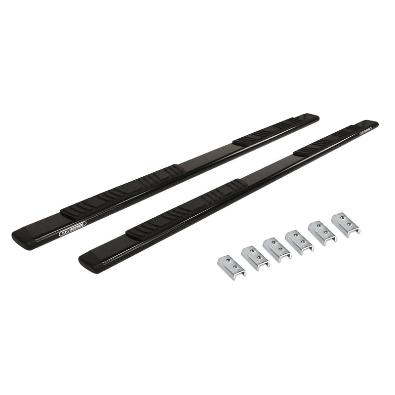 Go Rhino - 685490367B - 5in OE Xtreme Low Profile SideSteps Kit - 67in Long Black powder coat + Brackets