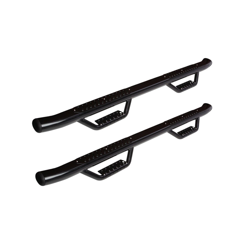 Go Rhino - D44151B - DOMINATOR D4 Dual-Step(TM) Cab-Length SideSteps