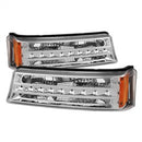 ( xTune ) - LED Bumper Lights - Chrome