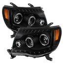 ( xTune ) - Halo Projector Headlights - Black