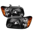 ( xTune ) - OEM Style Headlights & Corner Lights - Black