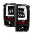 ( xTune ) - Light Bar LED Tail Lights - Black