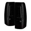 ( xTune ) - C-Shape LED Tail Lights - Black Smoke