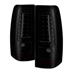 ( xTune ) - C-Shape LED Tail Lights - Black Smoke