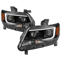 ( xTune ) - Projector Headlights - Light Bar DRL - Black