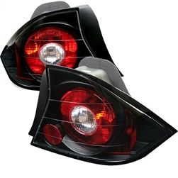 ( Spyder ) - Euro Style Tail Lights - Black