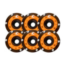 Cyclone LED Rock Light - 6-Light System - Amber - 5W Flood Beam