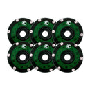 Cyclone LED Rock Light - 6-Light System - Green - 5W Flood Beam