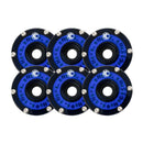 Cyclone LED Rock Light - 6-Light System - Blue - 5W Flood Beam