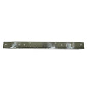 Stainless Steel Front Bumper Without Holes; 97-06 Jeep Wrangler TJ