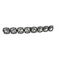 50" Pro6 Gravity LED - 8-Light - Curved Light Bar System - 160W Combo Beam