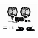 6" Pro6 Gravity LED - Pillar Mount - 2-Light System - SAE/ECE - 20W Driving Beam - 18-20 Jeep JL