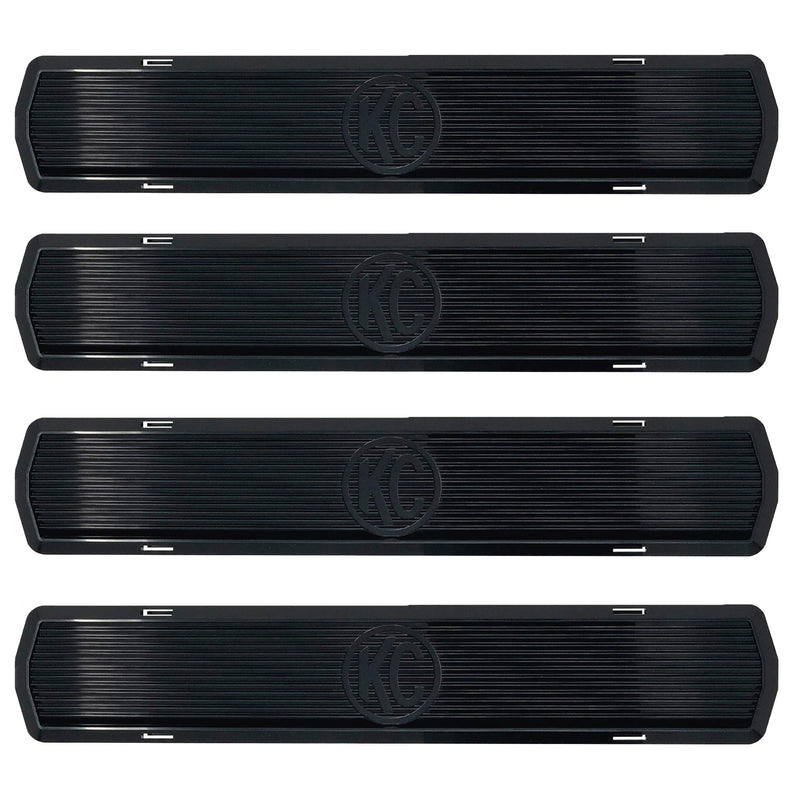 M-RACK KIT - 50" C-Series LED CR50 - 300W Curved Light Bar System - Side Blackout Plates - for GMC Chevy 1500 / 2500 / 3500 Crew Cab