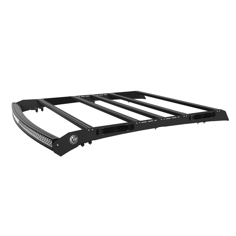 M-RACK KIT - 50" C-Series LED CR50 - 300W Curved Light Bar System - Side Blackout Plates - for 09-14 Ford F-150 / Raptor SuperCrew