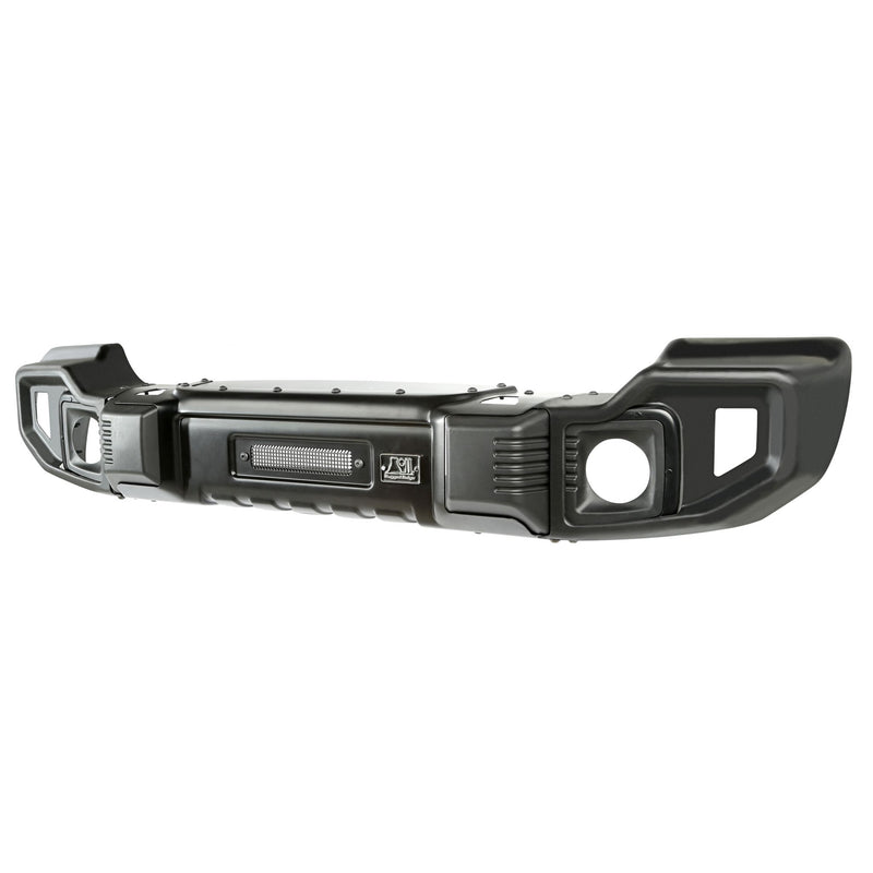 Spartacus Front Bumper Satin Black; 07-16 Jeep Wrangler JK