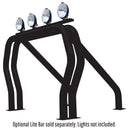 Go Rhino - 9809560DSB - Go Rhino! Bed Bars- Double Bar/Single Kicker (Between Wheel Wells)