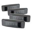 ( xTune ) - Dually 2 Red LED+2 Amber LED Fender Lights 4pcs - Smoke