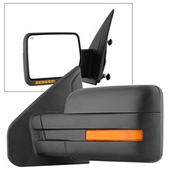 ( xTune ) - POWER Heated Amber LED Signal OE Mirror - Left