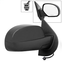 ( xTune ) - Power Heated Mirror Shiny Black - Right