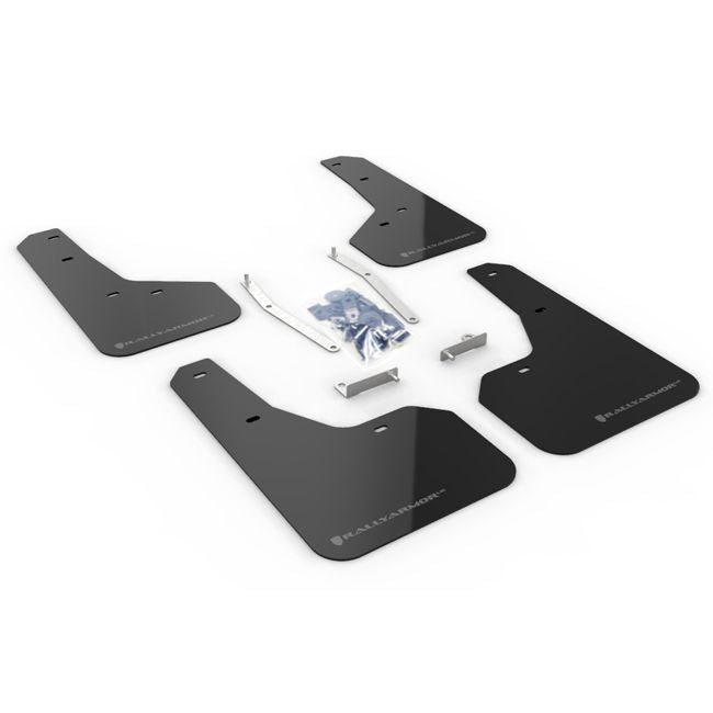 Rally Armor MF52-UR-BLK/GRY - 2019-2020 Subaru Forester - Black Mud Flap/Grey Logo