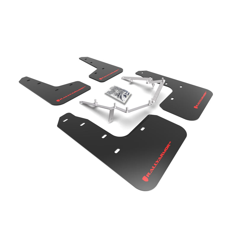 Rally Armor MF71-UR-BLK/RD 2017-2020 Honda Civic LX EX EX-L Hatchback