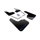 Rally Armor MF50-UR-BLK/BL - 2016-2020 Honda Civic Sedan Coupe - Black Mud Flap/Blue Logo