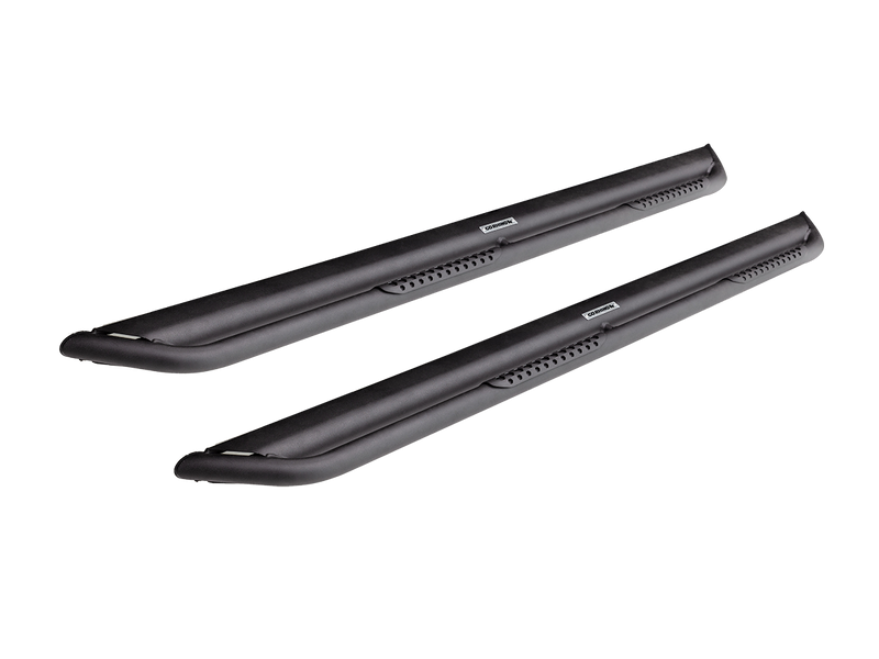 Dominator DS Steel Side Steps-Black Textured Powdercoat, 68" long, 1 Pair