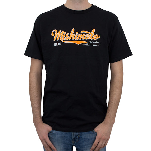 Mishimoto Mishimoto Men's Athletic Script T-Shirt Black