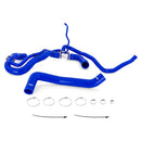 Silicone Coolant Hose Kit, fits Chevrolet/GMC 6.6L Duramax 2017-2019, Blue