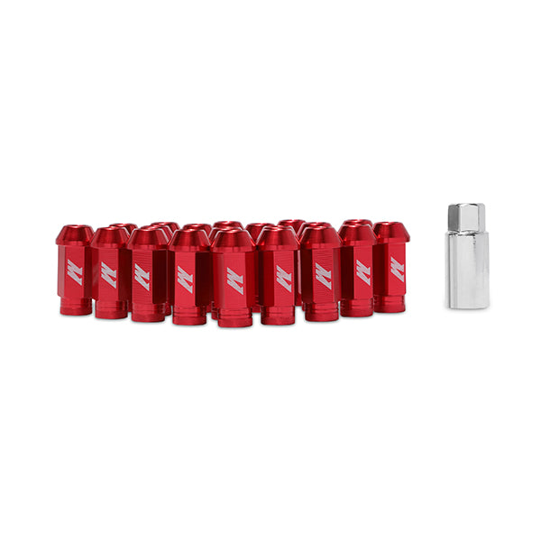 Mishimoto Mishimoto Aluminum Locking Lug Nuts M12 x 1.25 Red