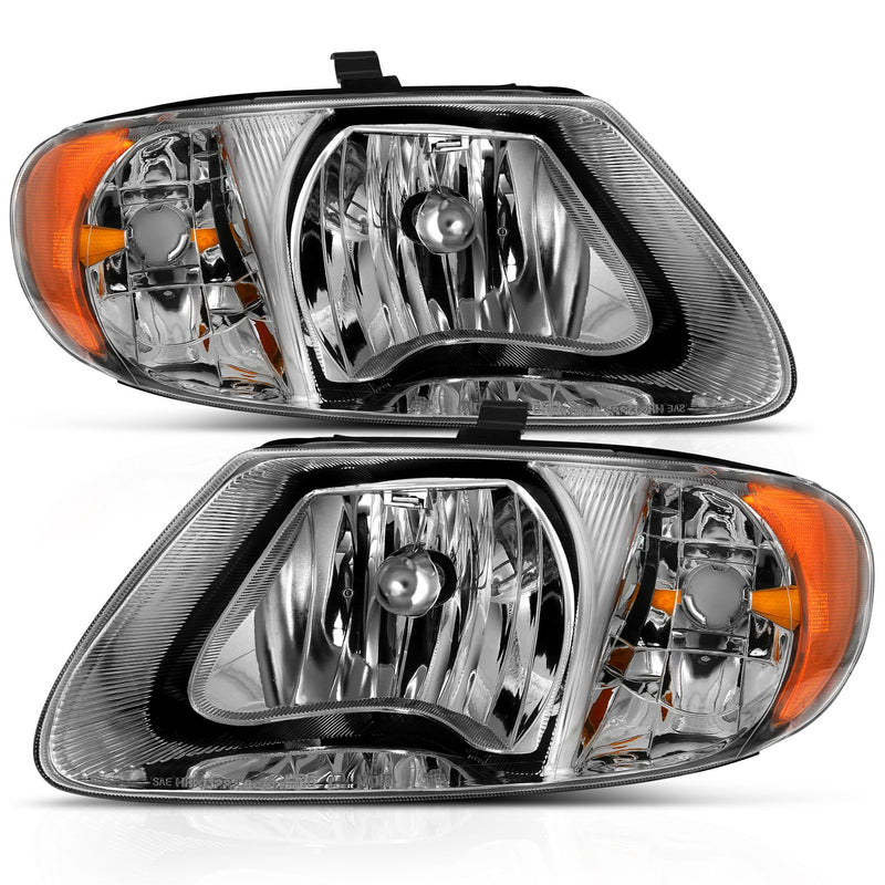 ANZO USA Crystal Headlights