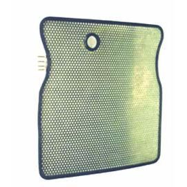 Radiator Bug Shield Stainless Steel; 55-86 Jeep CJ Models