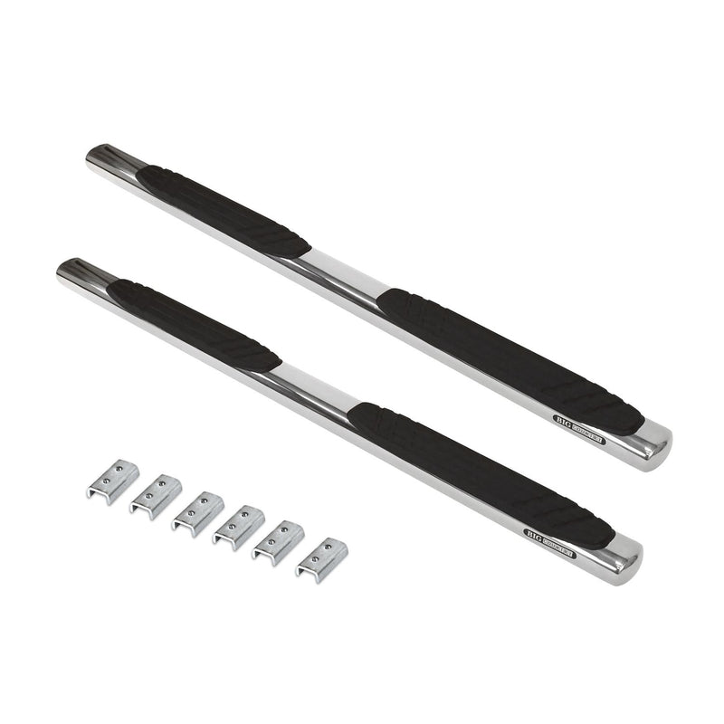 Go Rhino - 684490267PS - 4in OE Xtreme SideSteps Kit - 67in Long Stainless + Mounting Brackets