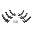 Go Rhino - 6862415552PS - 6in OE Xtreme II Stainless SideSteps Kit - 52in Long + Brackets
