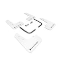 Rally Armor MF58-UR-WH/BLK - 2019+ Hyundai Veloster Veloster Turbo 2.0 R-Spec - White/Black Logo