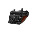 ( Spyder ) - Projector Headlights - LED Halo - LED ( Replaceable LEDs ) - Smoke - High H1 (Included) - Low H1 (Included)