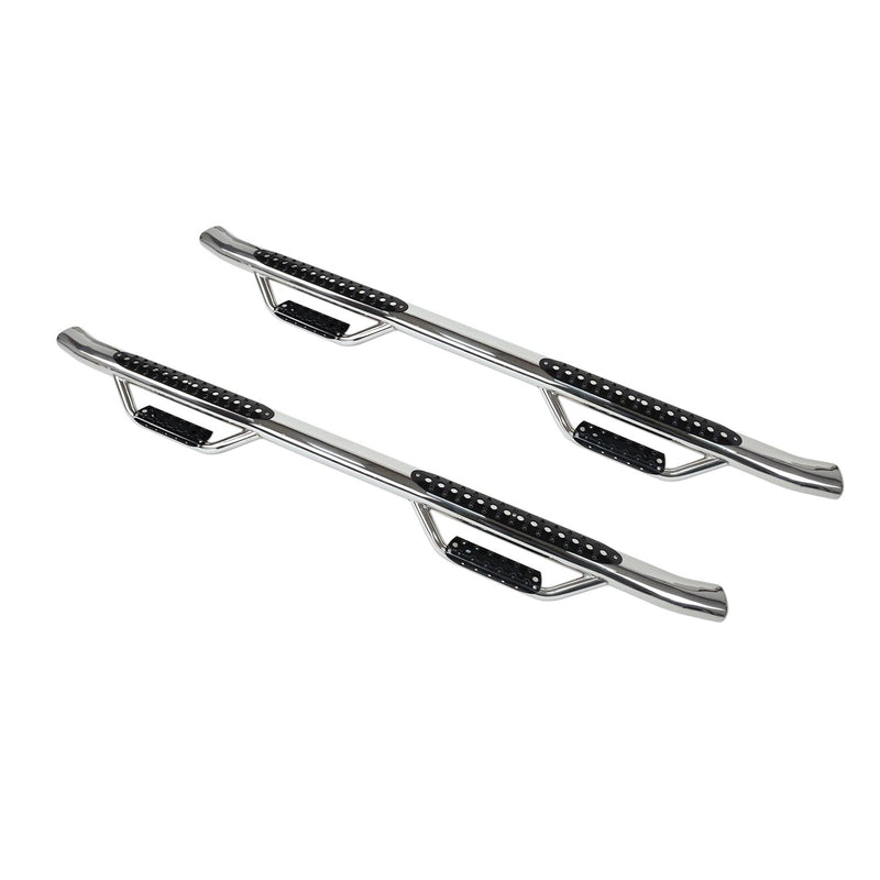 Go Rhino - D44176PS - DOMINATOR D4 Dual-Step(TM) Cab-Length SideSteps