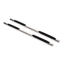 Go Rhino - 640087PS - 4in OE Xtreme SideSteps - 87in Long - Polished Stainless Steel - Bars Only