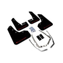 Rally Armor MF37-UR-BLK/RD - 2015-2019 Volkswagen Golf R GTI TSI Sportwagen Alltrack / 2015-2019 Volkswagen Golf GTI TSI Sportwagen Alltrack - Black Mud Flap/Red Logo