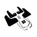 Rally Armor MF37-UR-BLK/BL - 2015-2019 Volkswagen Golf R GTI TSI Sportwagen Alltrack / 2015-2019 Volkswagen Golf GTI TSI Sportwagen Alltrack - Black Mud Flap/Blue Logo