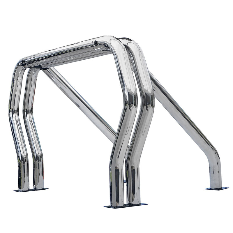 Go Rhino - 9609560DSC - Go Rhino! Bed Bars- Double Bar/Single Kicker (Between Wheel Wells)